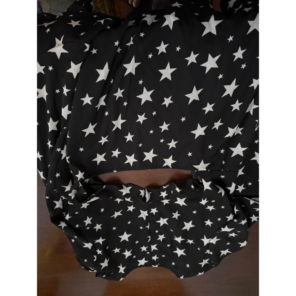 ASOS Design Star Patterned Mini Dress Size 12 - Picture 6 of 6